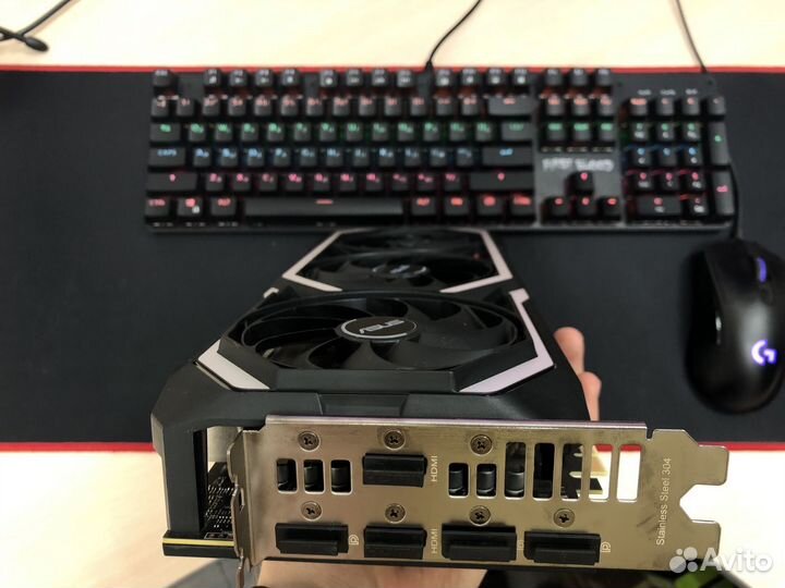 RTX 3060Ti 8Gb Asus Gaming. Холодная видеокарта