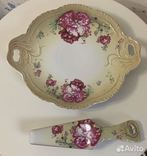 Блюдо для торта фарфор