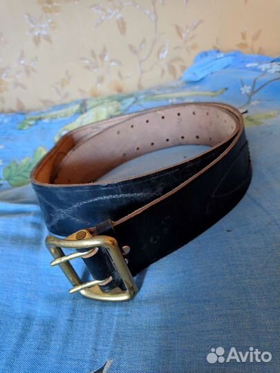 Ремень кожаный Мужской (офицерский)