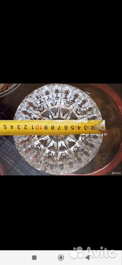 Пепельница хрустальная СССР