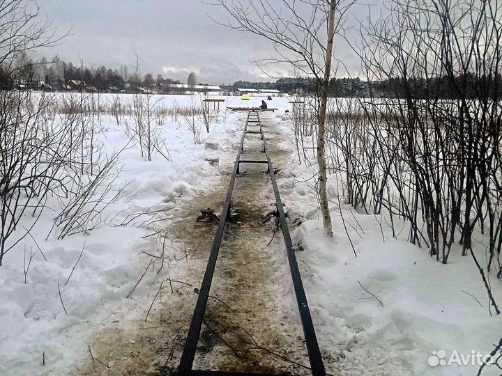 Винтовые сваи под пирс