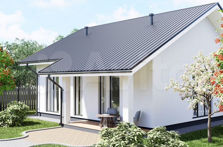 Дом 71 м² на участке 7 сот.