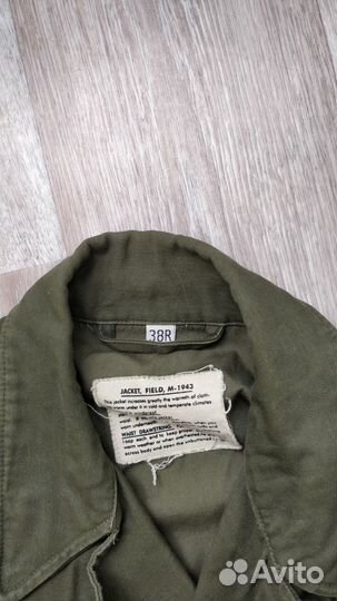 Форма М43 армии США, US ww2