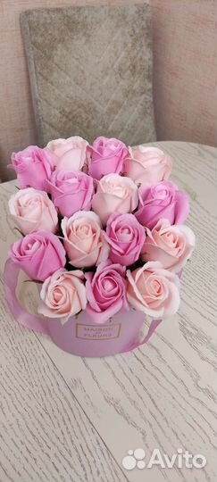 Мыльные розы букеты