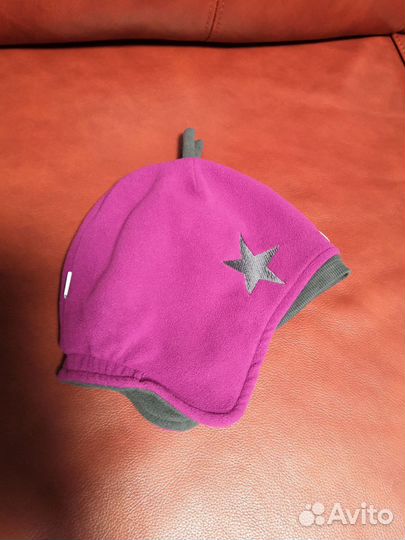 Шапка флисовая для девочки
