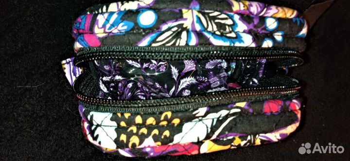 Косметичка vera bradley 10-14-6cм хлопок