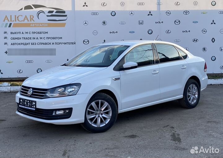 Volkswagen Polo 1.6 МТ, 2019, 100 500 км