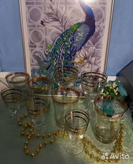 Бокалы, рюмки винтажные СССР