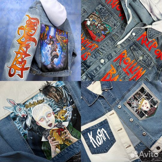 Кастомизация ручная роспись одежды