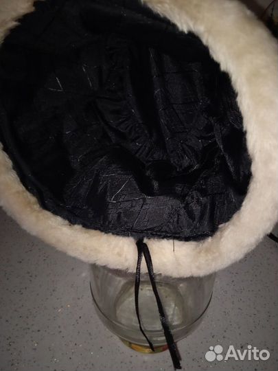 Шапка из цигейки женская