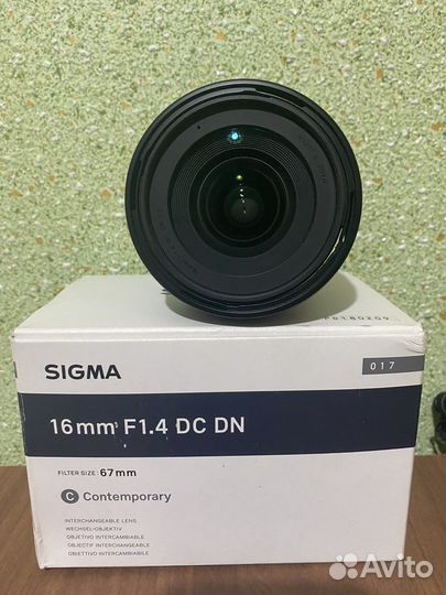 Signa 16 mm for Sony