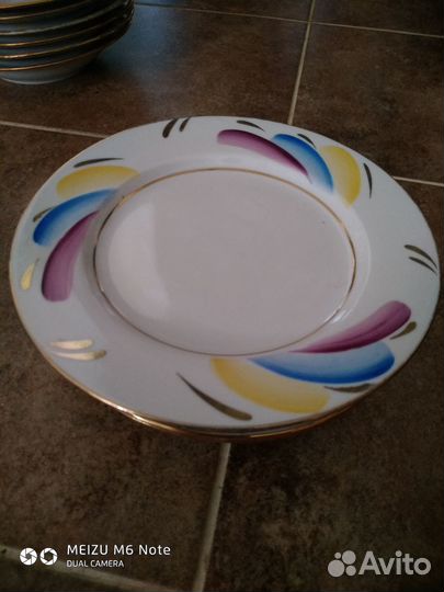 Столовый сервиз фарфор СССР
