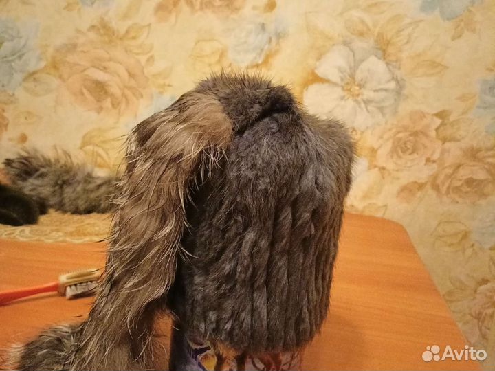 Шапка норка и песец