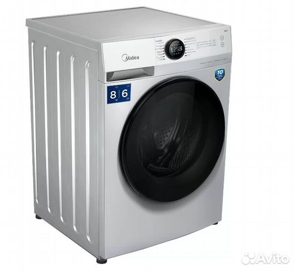 Стиральная машина Midea MF200D80WBS/W-RU белый