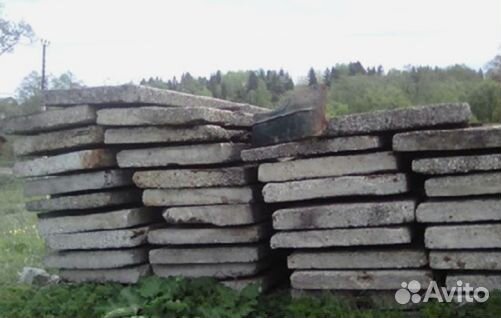 Плита дорожная 3000х1750мм (2 сорт)