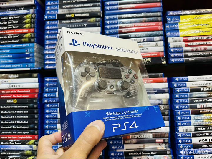 Геймпад ps4 прозрачный