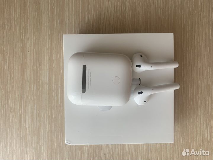 Наушники TWS Apple Airpods 2 белый