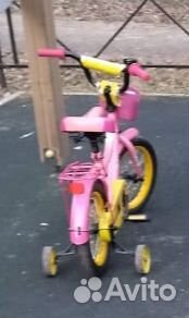 Детский велосипед для девочки 3-5 лет