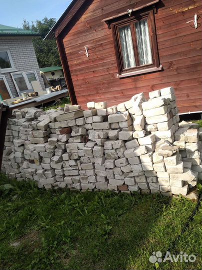 Кирпич белый бу