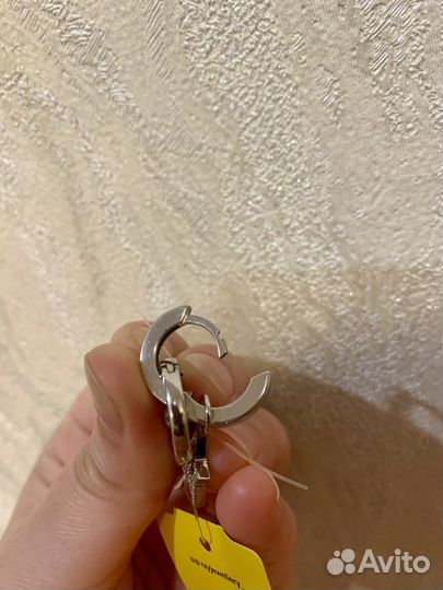 Серьги серебро
