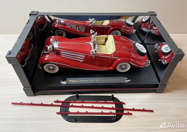 Модель Mercedes - Benz 500 K 1/18 В коробке