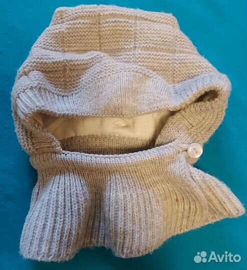 Шапка шлем Журавлик весна 42-44