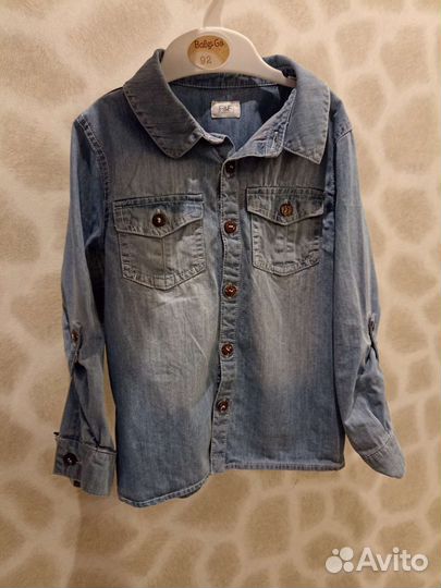 Джинсовая рубашка