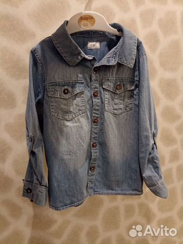 Джинсовая рубашка