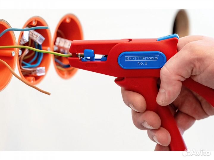 Стриппер для проводов Weicon №6 (0,2-6 мм²) 1000V