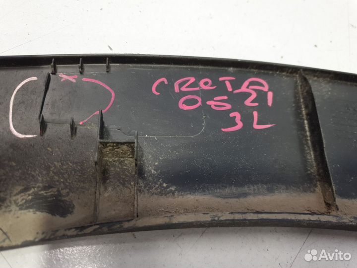 Расширитель арки левый задний Hyundai Creta 2016