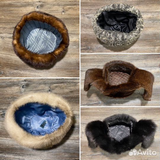 Шапка зимняя меховая ушанка женская мужская мех