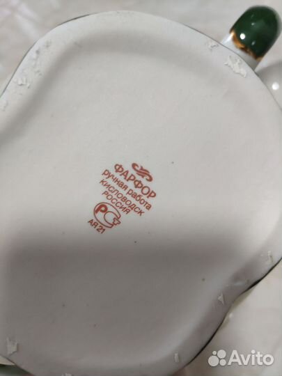 Заварочный чайник слоник и чашки