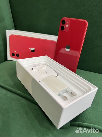 iPhone 11 red 128 б/у