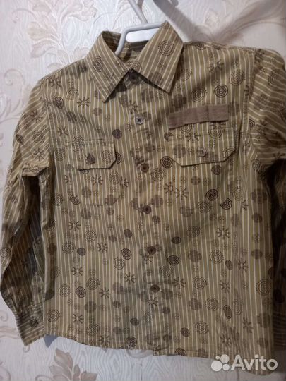 Рубашка для мальчика 116-120
