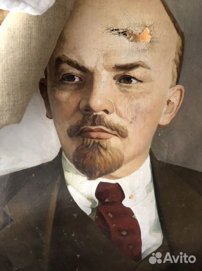 Портет В.И.Ленина 90x70 СССР