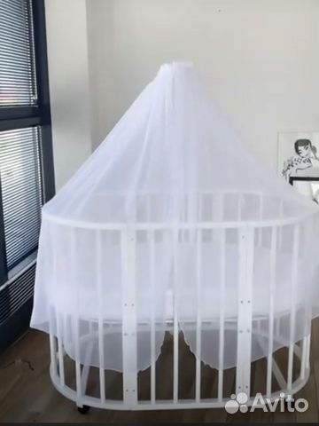 Балдахин в кроватку с держателем