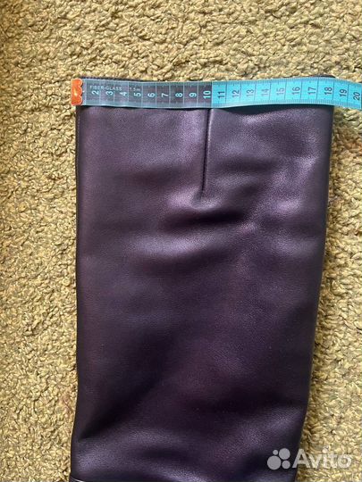 Сапоги кожаные