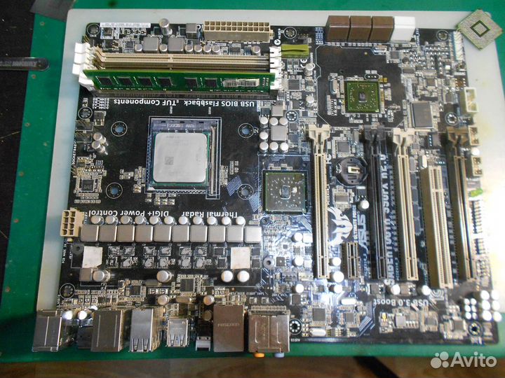 Ремонт материнских плат. Замена сокета пайка ножек