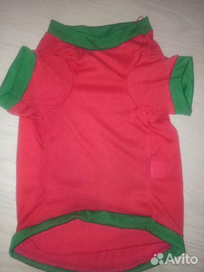 Новогодняя/рождественская футболка для собаки
