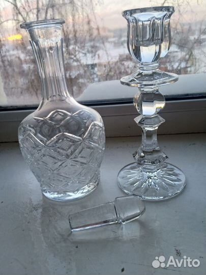 Графин хрустальный 0,5л