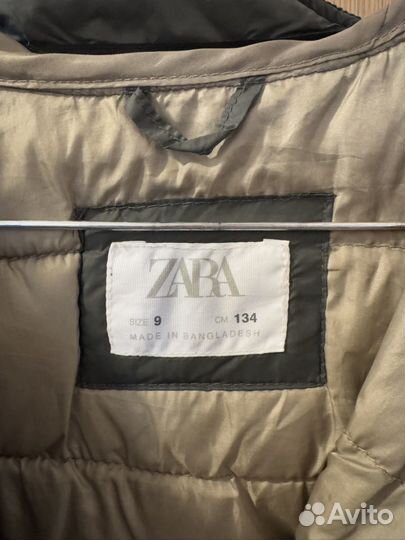 Куртка демисезонная zara 134