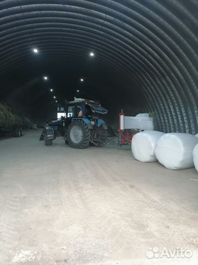 Сенаж в рулонах