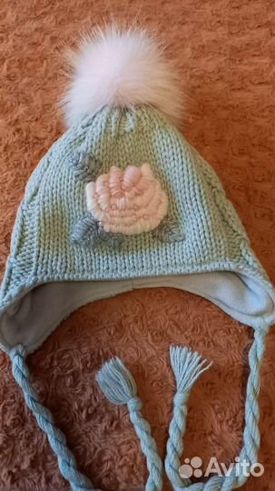 Шапка для девочки 50-52