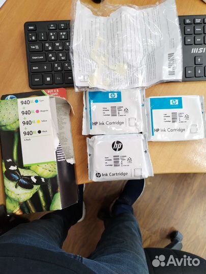Картриджи для принтера hp 140 и hp 940 xl