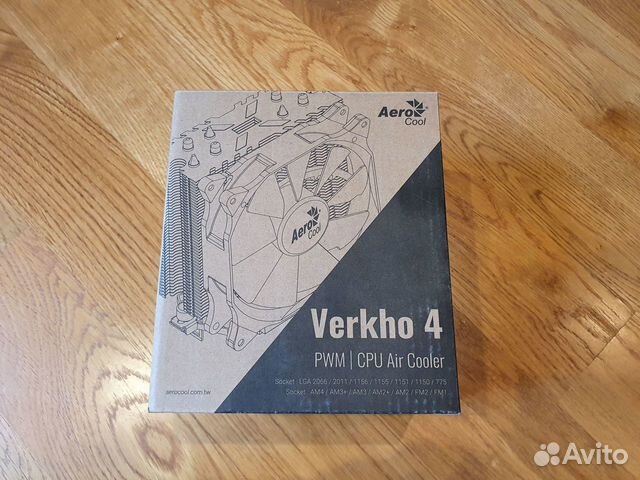 Кулер для процессора AeroCool Verkho 4 PWM