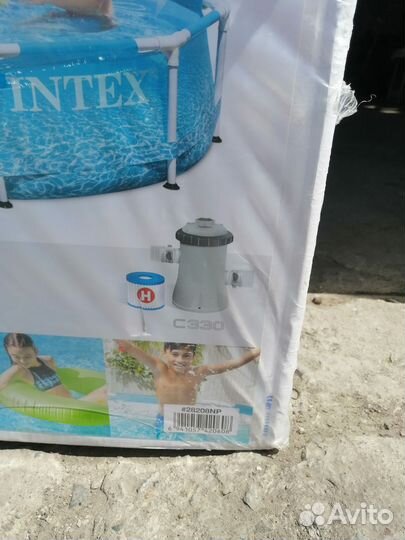 Каркасный бассейн новый