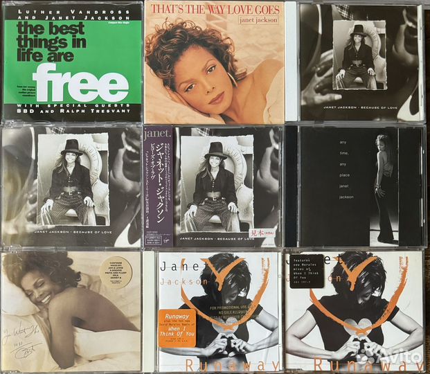 Janet Jackson / Samantha Mumba CD коллекции