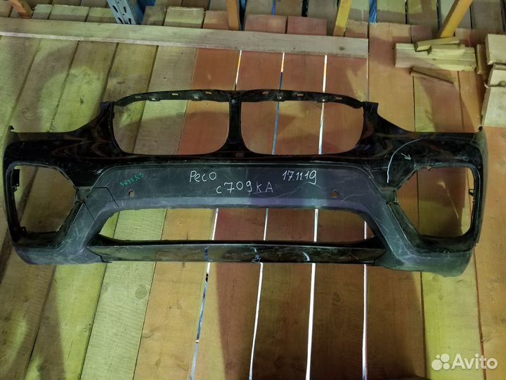 BMW X3 2018 Бампер передний