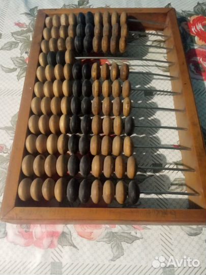 Счеты деревянные средние СССР