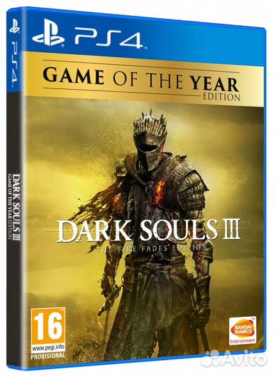 Dark Souls 3: The Fire Fades - goty Edition PS4